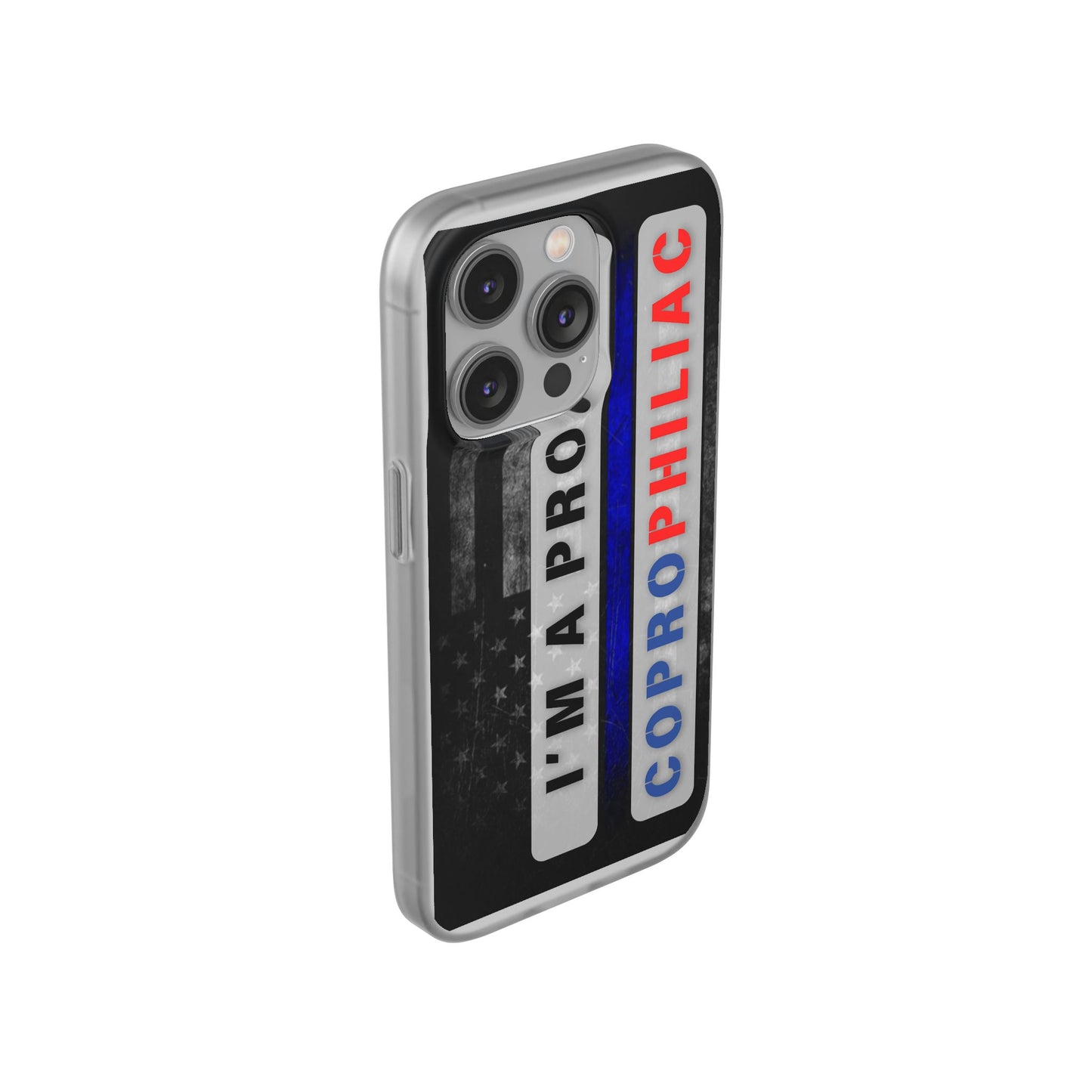 Flexi CasesPhone CaseThe Proud CoprophiliacThe Flexi Case is designed with modern form and function in mind. It’s made from a premium-quality clear TPU (Thermoplastic Polyurethane) that holds up to wear and tFlexi Cases
