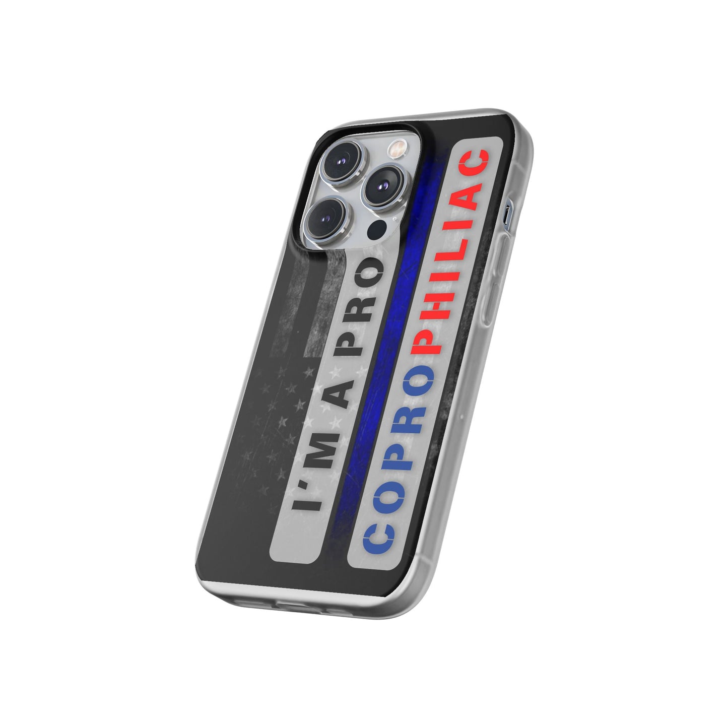 Flexi CasesPhone CaseThe Proud CoprophiliacThe Flexi Case is designed with modern form and function in mind. It’s made from a premium-quality clear TPU (Thermoplastic Polyurethane) that holds up to wear and tFlexi Cases