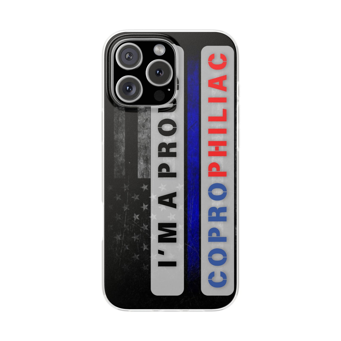 Flexi CasesPhone CaseThe Proud CoprophiliacThe Flexi Case is designed with modern form and function in mind. It’s made from a premium-quality clear TPU (Thermoplastic Polyurethane) that holds up to wear and tFlexi Cases