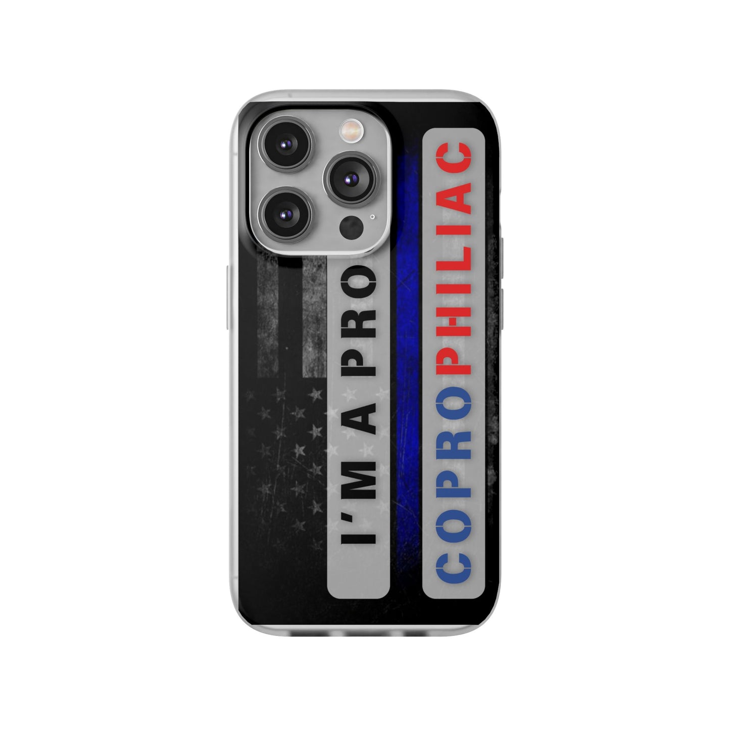 Flexi CasesPhone CaseThe Proud CoprophiliacThe Flexi Case is designed with modern form and function in mind. It’s made from a premium-quality clear TPU (Thermoplastic Polyurethane) that holds up to wear and tFlexi Cases
