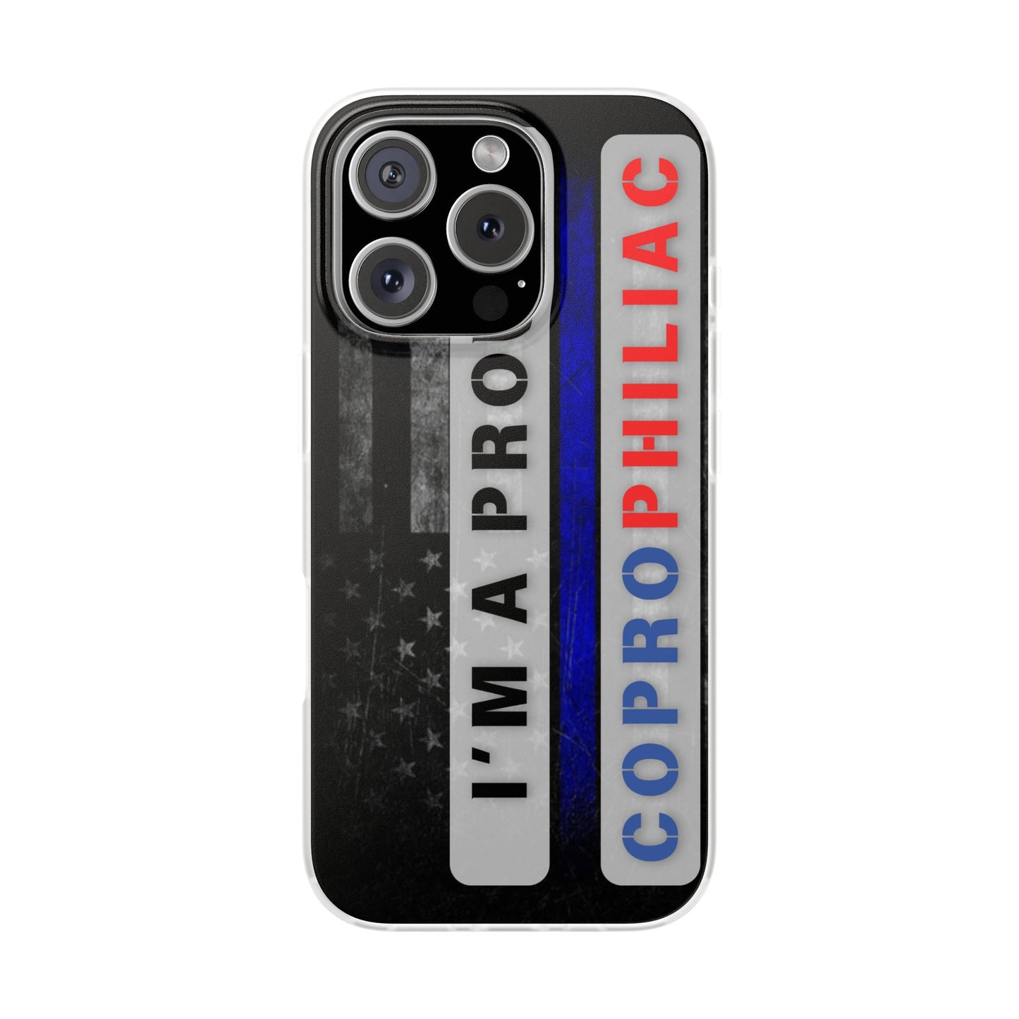 Flexi CasesPhone CaseThe Proud CoprophiliacThe Flexi Case is designed with modern form and function in mind. It’s made from a premium-quality clear TPU (Thermoplastic Polyurethane) that holds up to wear and tFlexi Cases